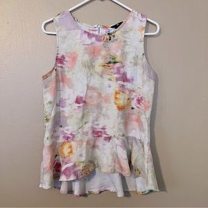 H&M Colorful Abstract Blouse - M